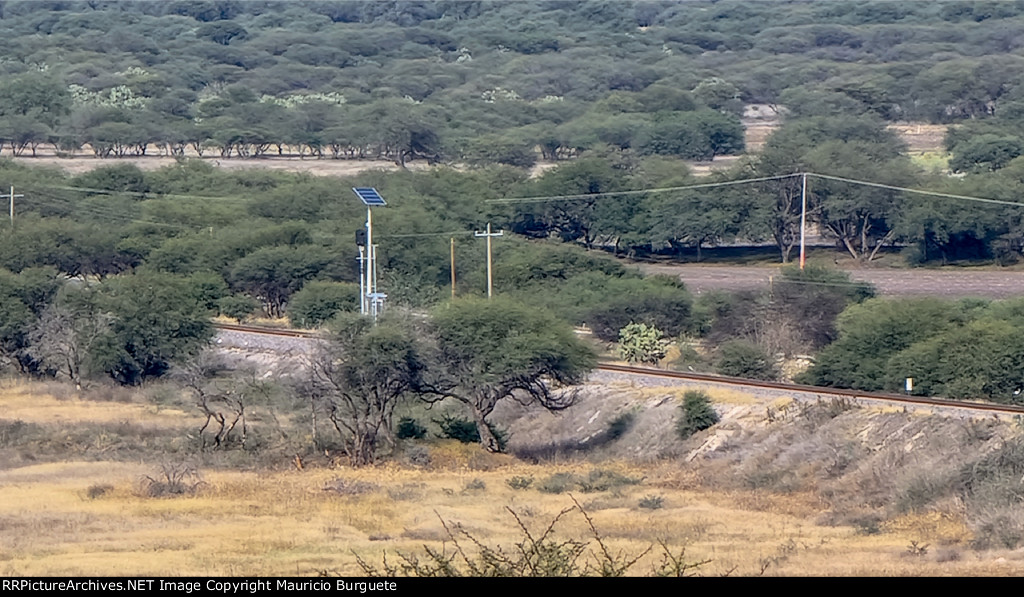 Rail tracks next to Rancho Las Puertas - KCSM BD-26